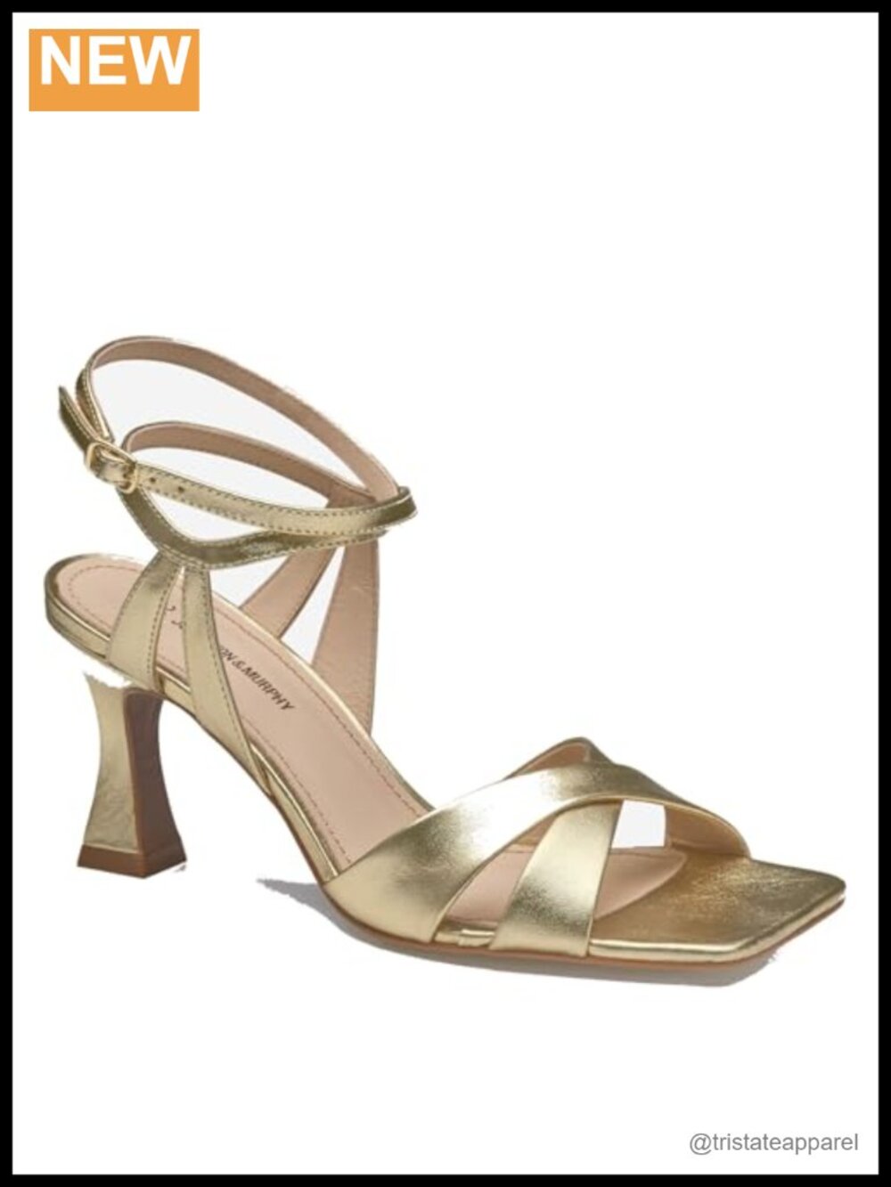 Johnston & Murphy Christine Cross Band Sandals